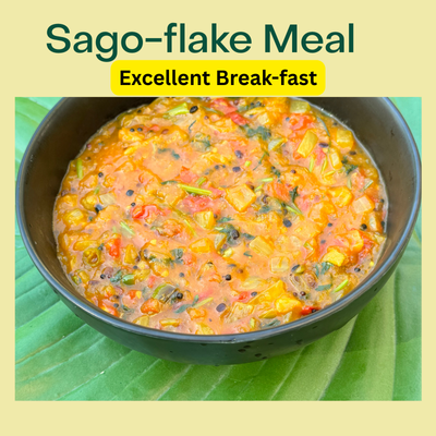 Sago Flakes meal